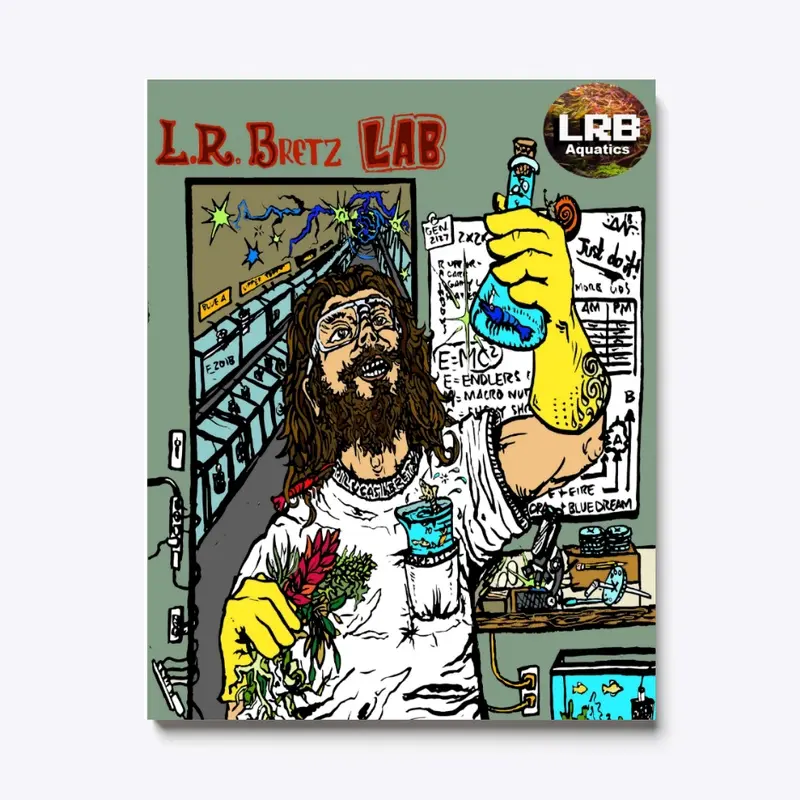 Canvas Art L.R.B Aquatics Mad Scientist 